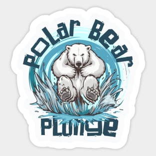 Polar Bear Plunge Day – January Sticker